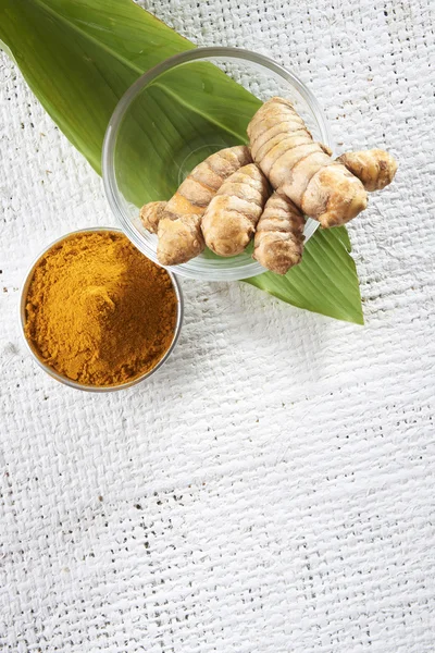 Rădăcină picantă de turmeric — Fotografie, imagine de stoc