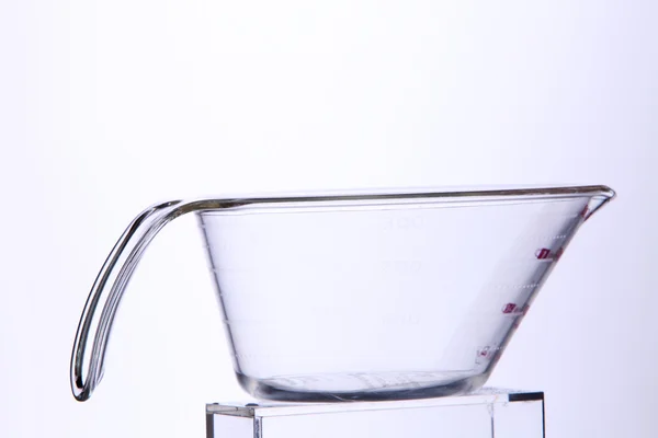 Glas metende kop — Stockfoto