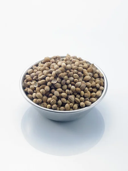 Whole coriander seeds — Stock Photo, Image