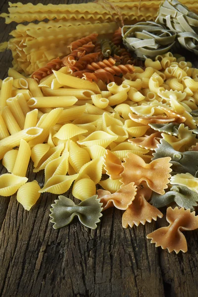 Droge pasta weergave — Stockfoto