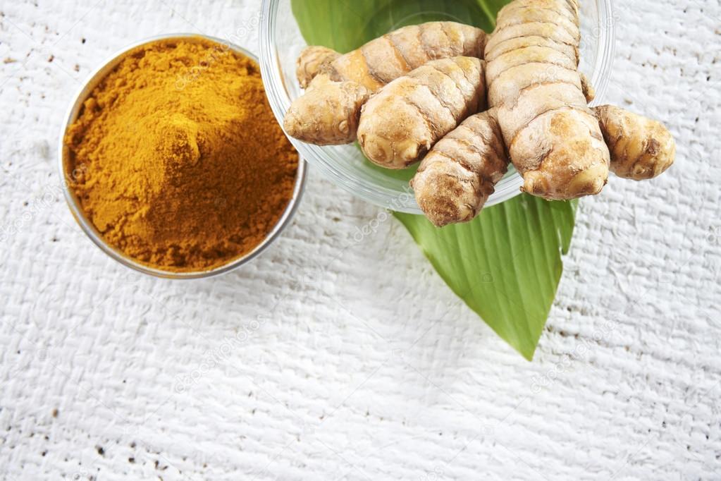 Spicy turmeric root