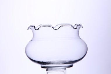 cam balık yuvarlak kase