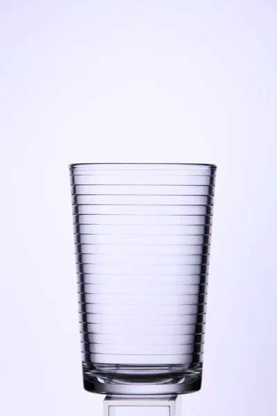 Empty transparent glass — Stock Photo, Image
