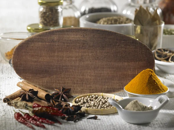 Assorted dry spices — Stock Photo, Image