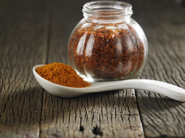 Dry chili powder — Stock Photo, Image