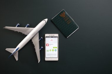 Seyahat için mobil uygulaması