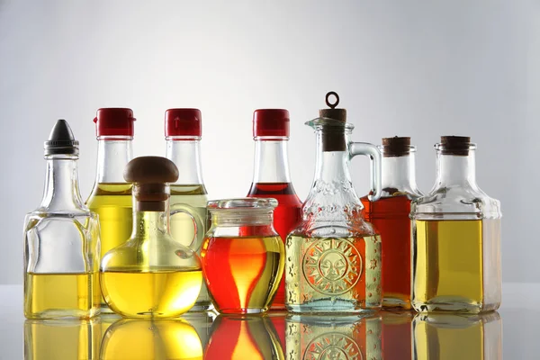 Variedad de aceite vegetal — Foto de Stock