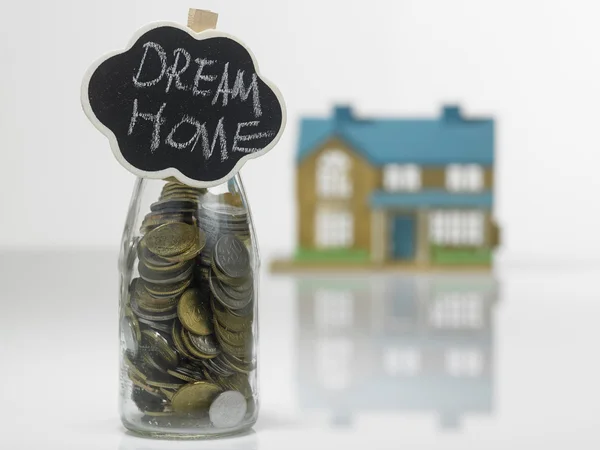 Saving for house concept — Stock Photo, Image