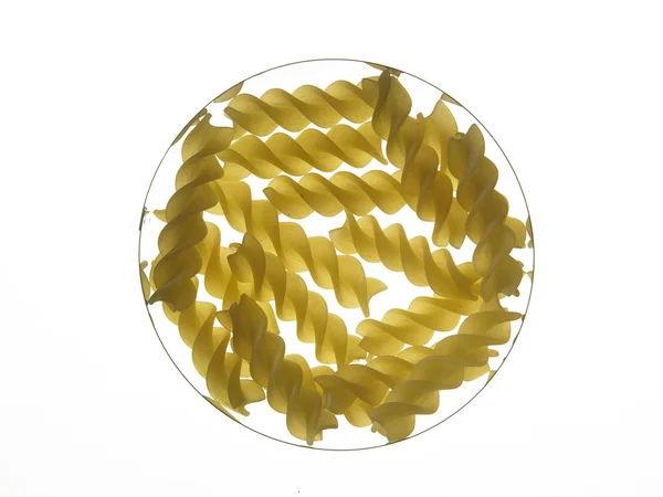 Fusilli Italian pasta — Stock Photo, Image