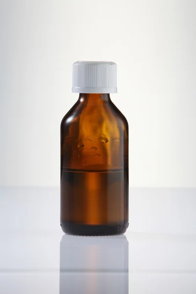 Medizinische Glasflasche — Stockfoto