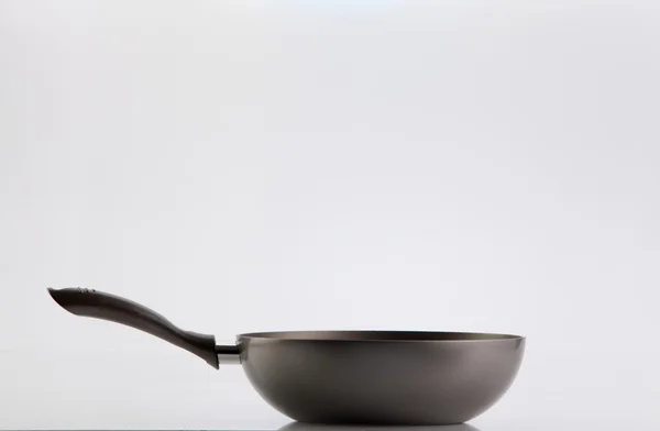 Black frying pan — Stock Photo, Image