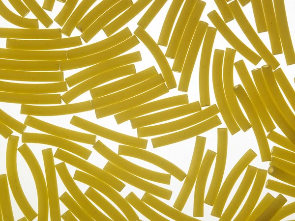 Rå pasta med bakgrundsbelyst — Stockfoto
