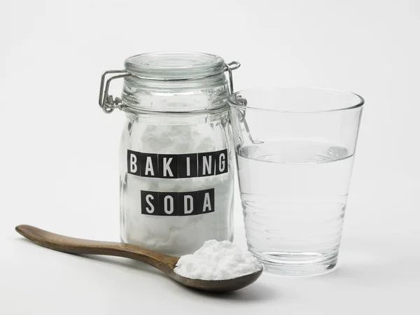 White baking soda — Stock Photo, Image