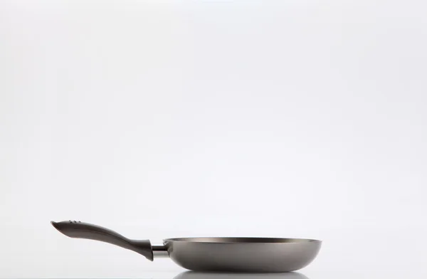 Black frying pan — Stock Photo, Image