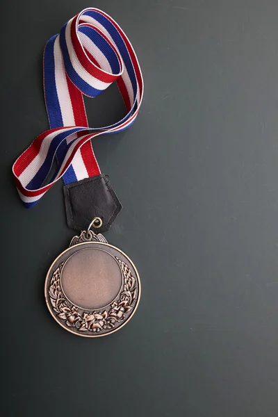 チャンピオンのリボンとメダル — ストック写真