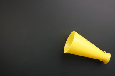 Megafon blackboard arka plan