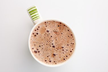 sıcak kakao içecek