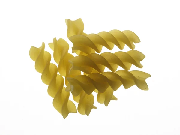 Rohe Pasta mit Hintergrundbeleuchtung — Stockfoto