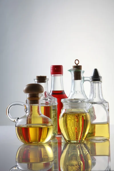 Variété d'huile végétale — Photo