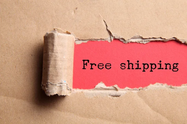 ücretsiz nakliye yazıt ile yırtık kağıt