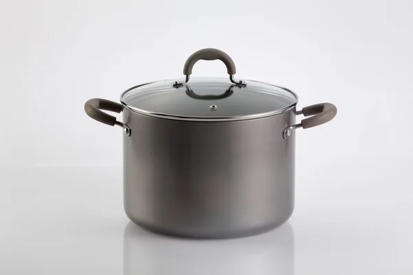 Pot de cuisson noir — Photo