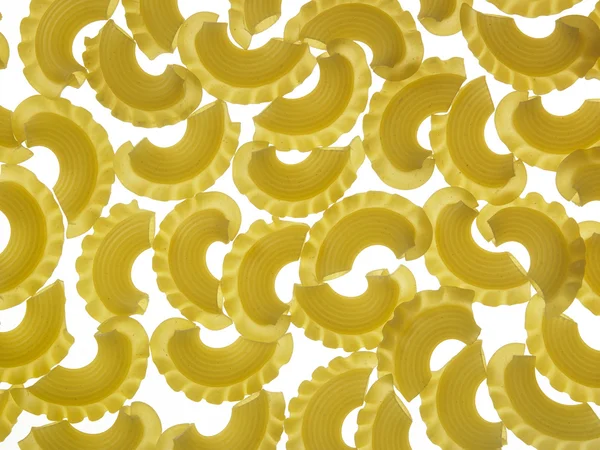 Rå pasta med bakgrundsbelyst — Stockfoto