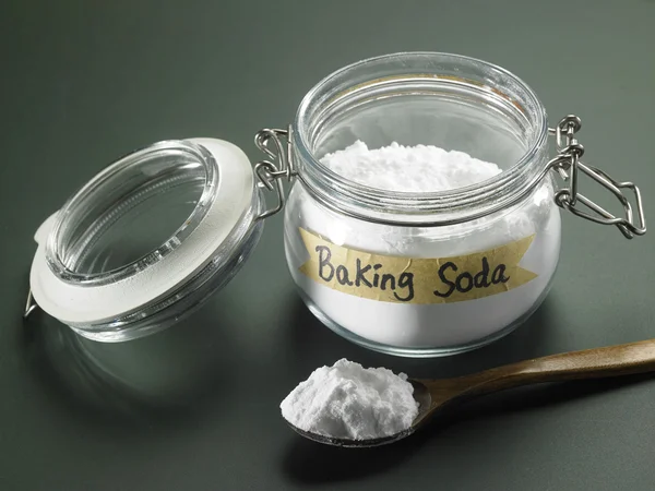 White baking soda — Stock Photo, Image