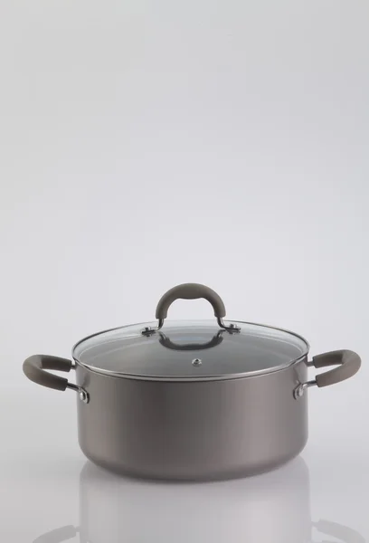 Pot de cuisson noir — Photo