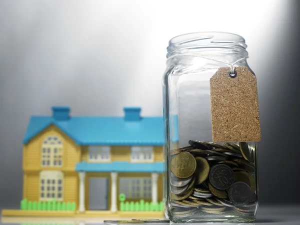 Saving for house concept — Stock Photo, Image