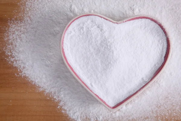 White baking soda — Stock Photo, Image