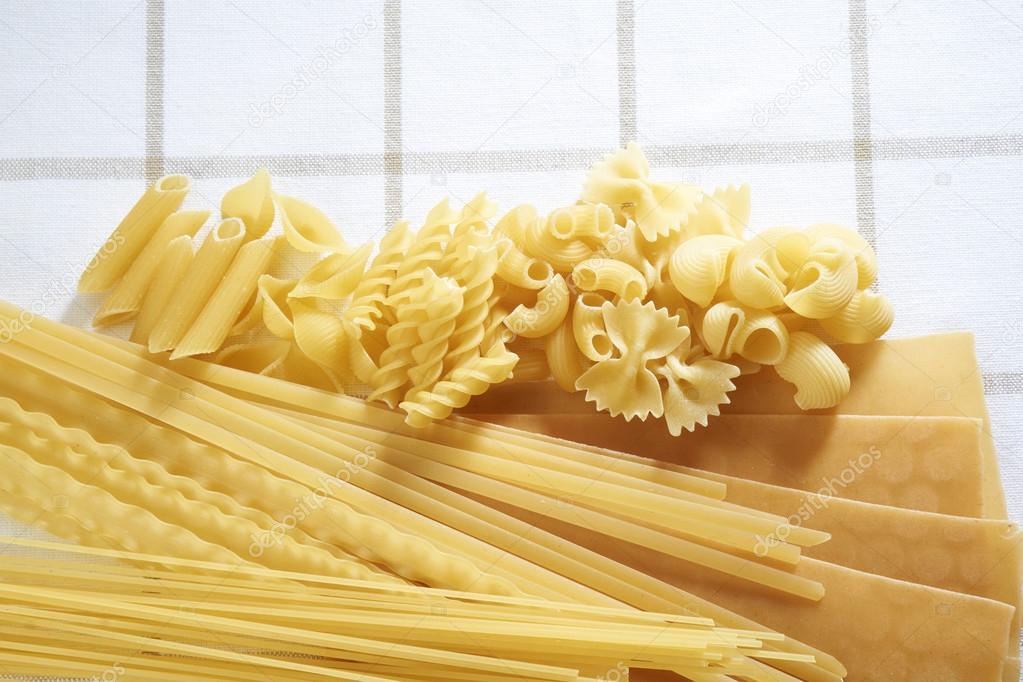 dry pasta view