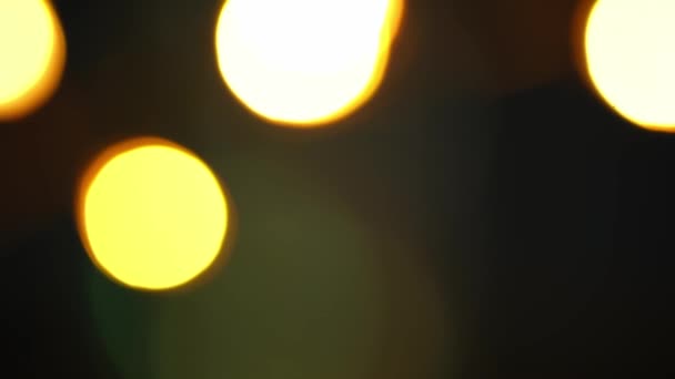 Lanterna Árabe Ornamental Com Vela Acesa Brilhando Noite — Vídeo de Stock