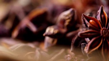 Bir demet kurutulmuş karanfil ve tarçın çubuklarını kapatın. 