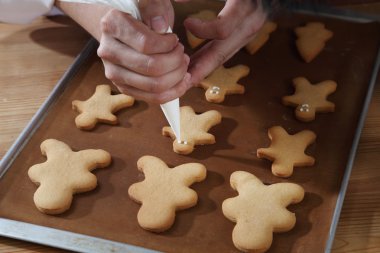 Şef çerezleri dekorasyon