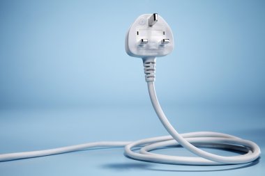 Elektrik kablo kıvrılmış