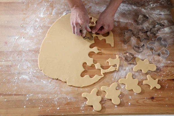 Τα cookies κόπτης μορφών — Φωτογραφία Αρχείου