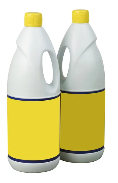 Two Detergent bottles — Stock Photo, Image