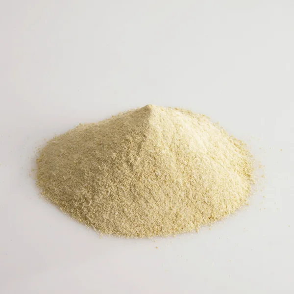 Cheese powder on white — Stock Photo, Image