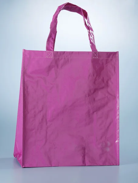 Roze recycle tas — Stockfoto