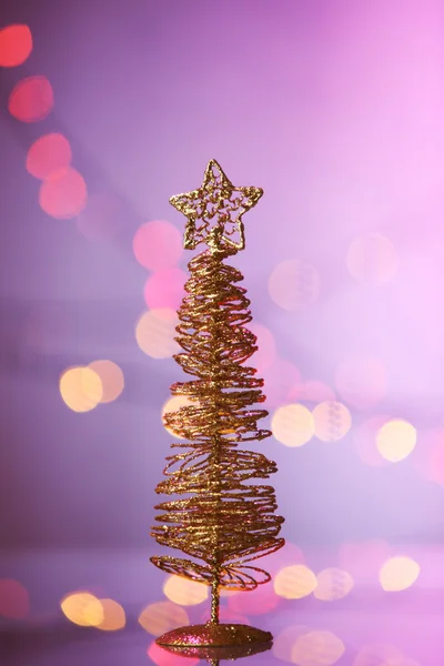 Σύρμα χριστουγεννιάτικο δέντρο — Φωτογραφία Αρχείου
