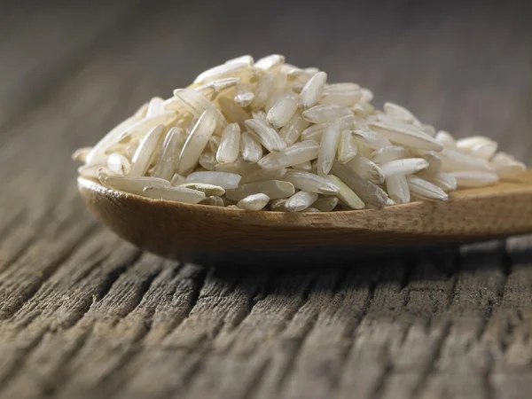 Glutinous rice  in spoon — Stock Photo, Image