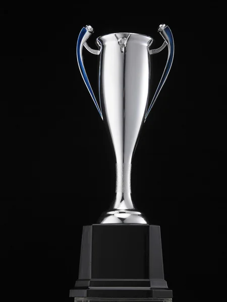 Silver trophy close up — Stock Photo, Image