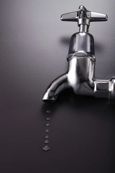 Metal water tap — Stock Photo, Image