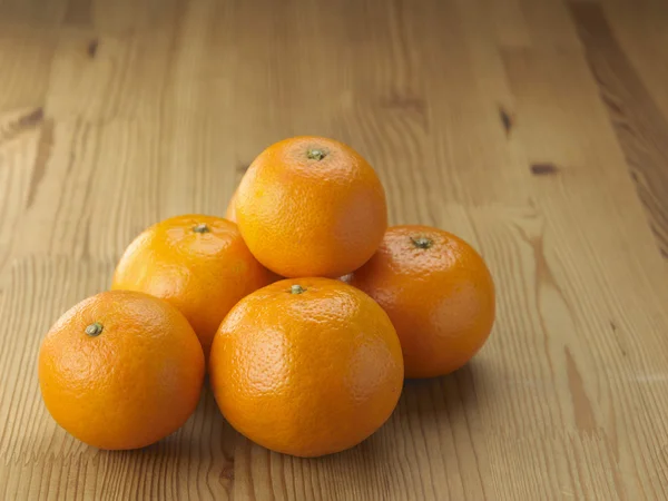 Fresh organic tangerines — Stock Photo, Image