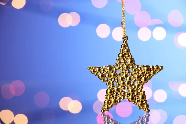 Christmas decor - star — Stock Photo, Image