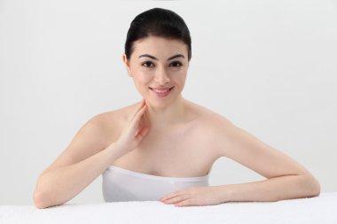 Asyalı güzel kadın