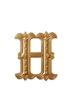 Altın Alfabe harf h