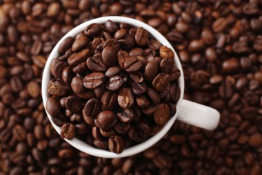 Kahve çekirdekleri.