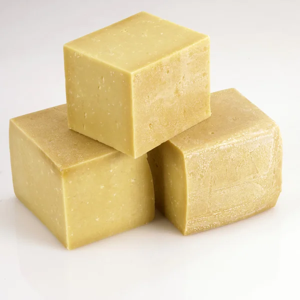 Bloques de queso fresco — Foto de Stock