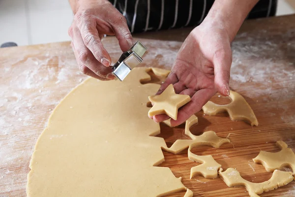 Galletas formas de corte —  Fotos de Stock